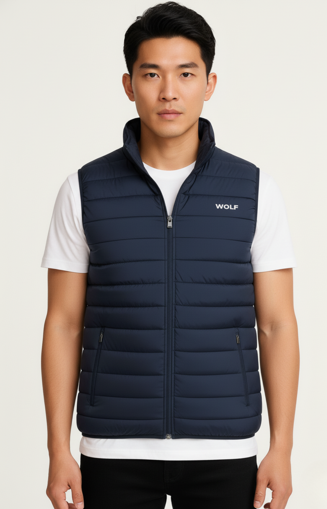 MEN'S SLEEVELESS JACKET