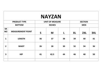 NAYZAN MEN'S TROUSER